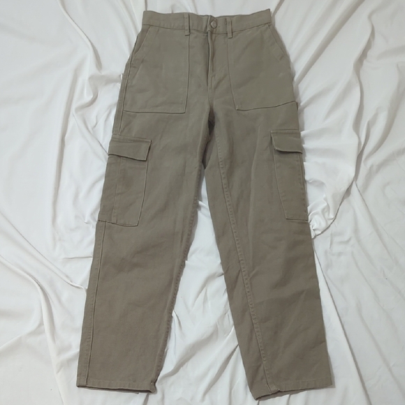 Pacsun Cargo Pants, Color Olive Green Size 24 - Picture 1 of 14